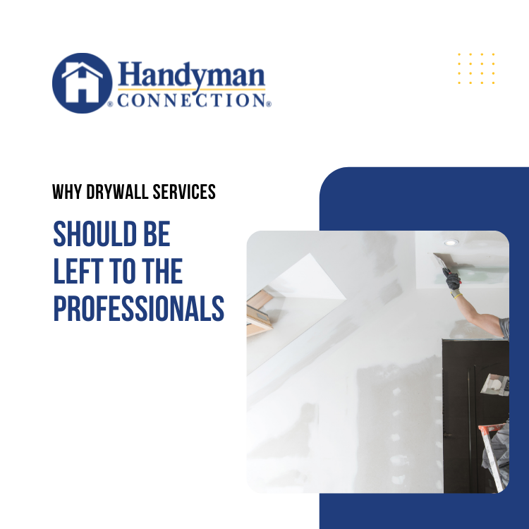 Drywall installation by professionals