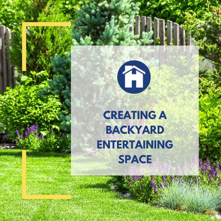 Creating a backyard entertaining space