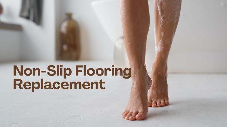 Non-Slip Flooring Replacement for Safer Kitchens & Baths
