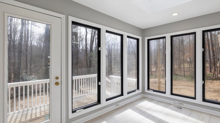 Attaching the Storm Door to the Frame