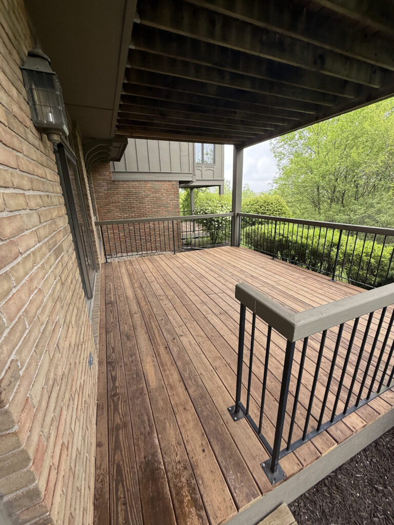 wooden deck installed in Sandy, UT
