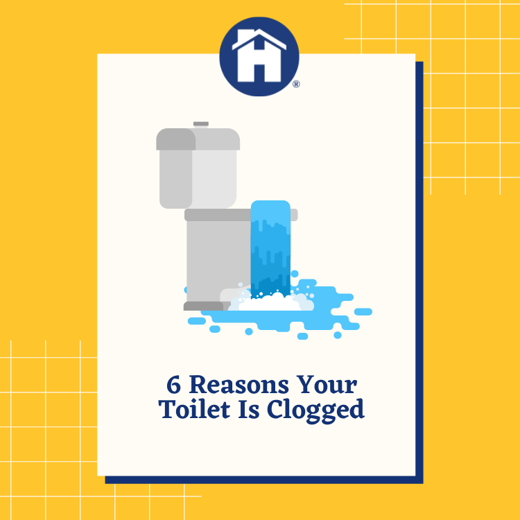 Reasons your toilet is clogged