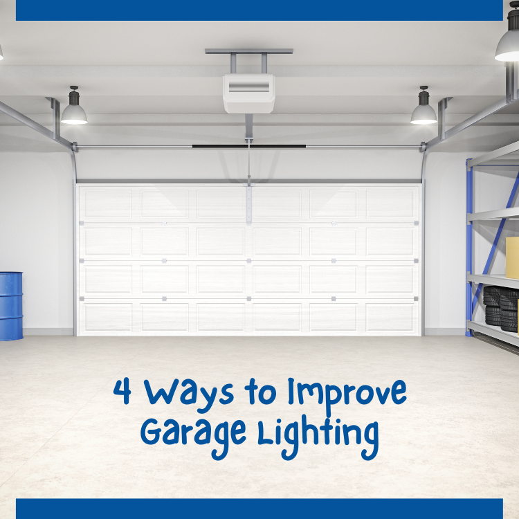 Ways to improve garage lighting