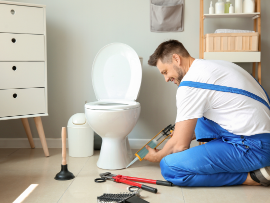 Toilet Removal, Flange Repair & Wax Ring Replacement Service