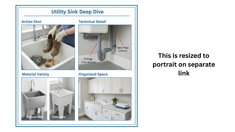 Choosing the Right Utility Sink and Materials