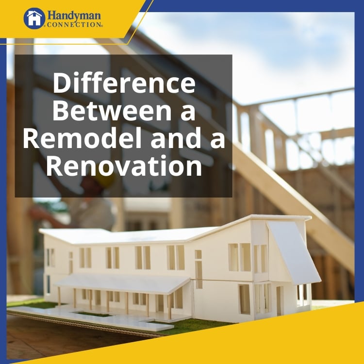 Difference Between a Remodel and a Renovation
