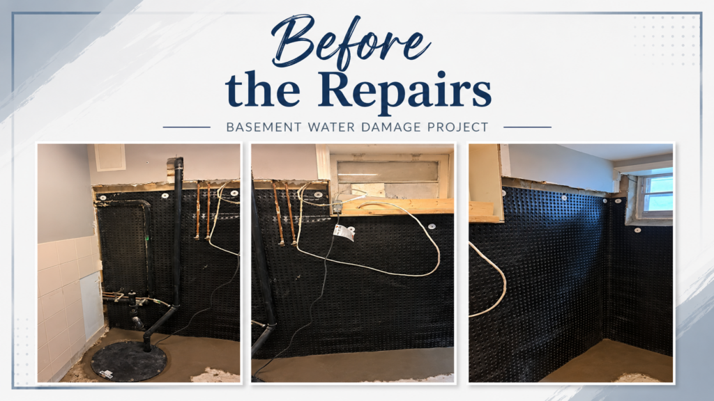 Before Repairs Water Damage