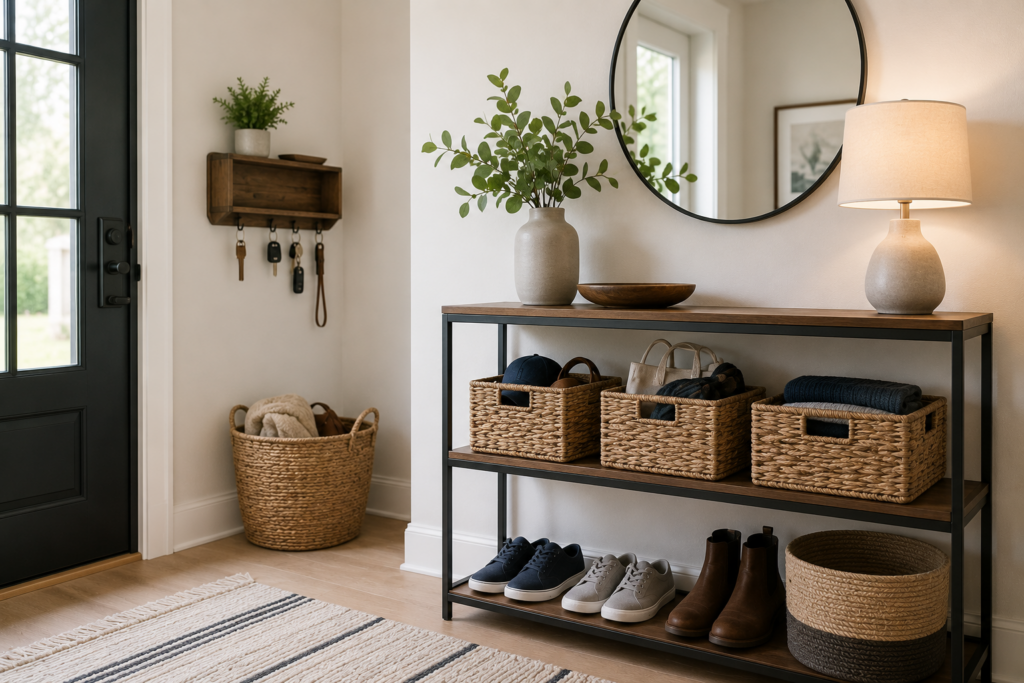 entryway storage ideas