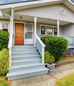 Pop of Colour on Doors or Accents 