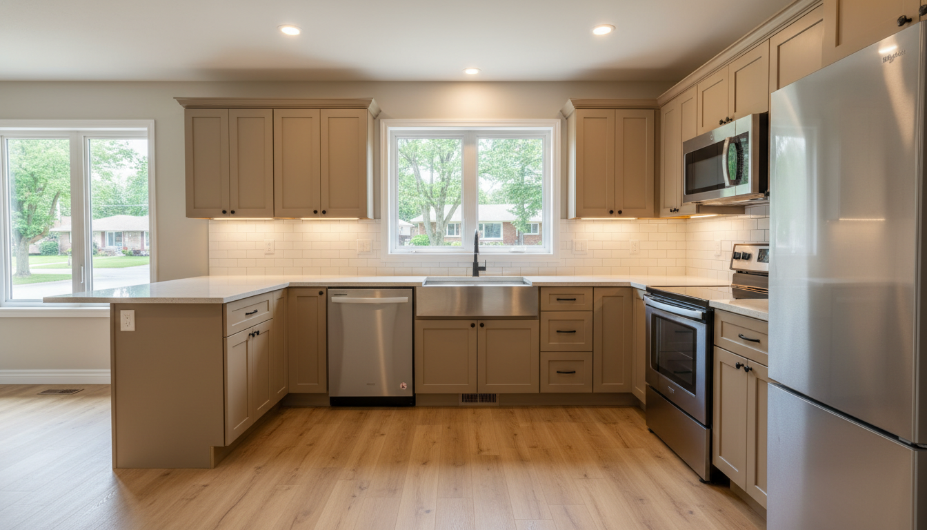 Kitchen Renovation Essentials: New Flooring, Fresh Paint, and Functional Storage Upgrades