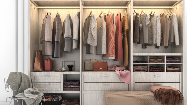 Custom Built-in Closets