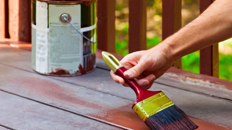 Painting Your Old Deck
