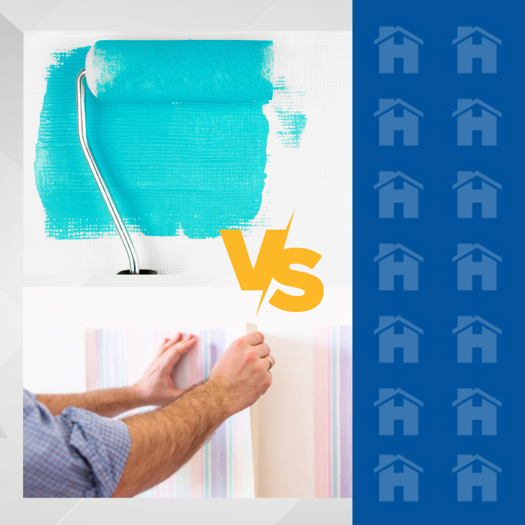 Paint vs wallpaper