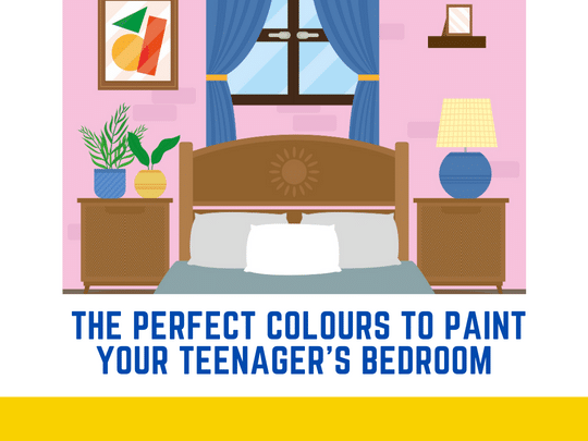 Paint colours for your teenager's bedroom