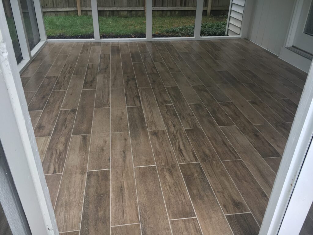 hardwood flooring installed in  Holt, MI, by our flooring handyman team