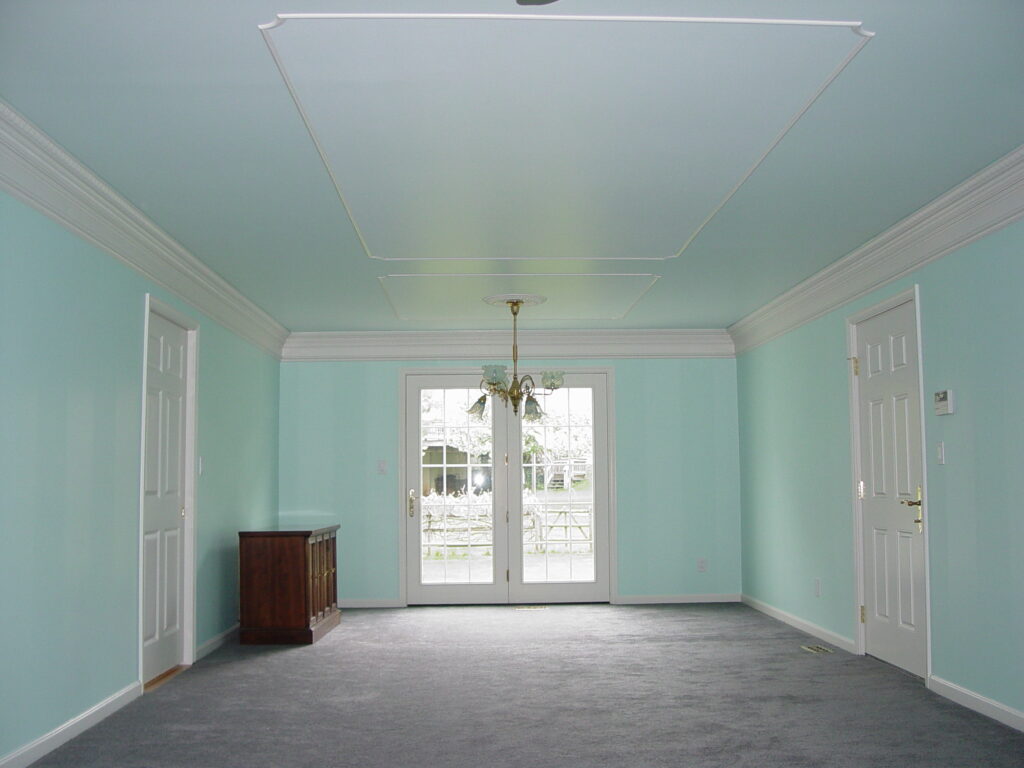 completed interior painting job done by our craftsmen in Dewitt, MI