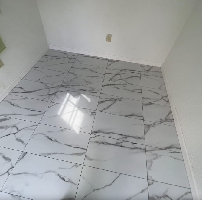 kitchen tile flooring installed in Holt, MI