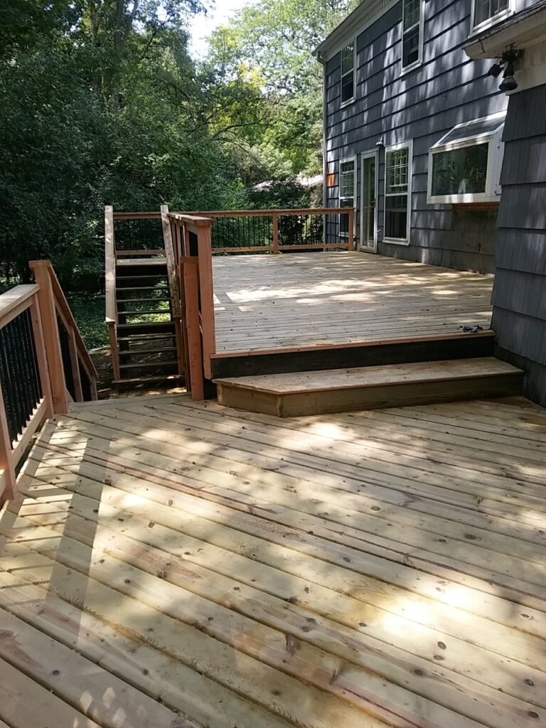 deck installed by our team in Larkspur, CO