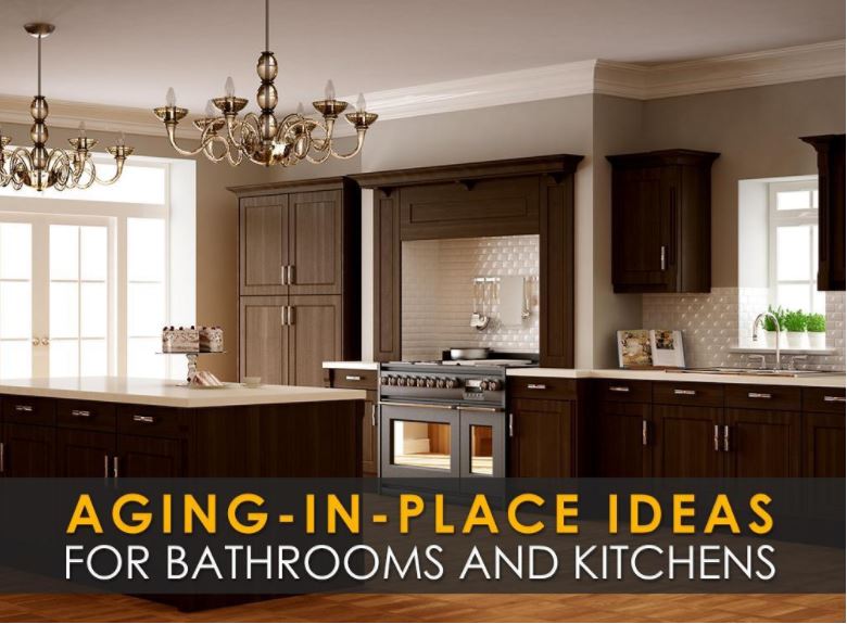 Aging-in-Place Ideas for Bathrooms and Kitchens bathroom and kitchen