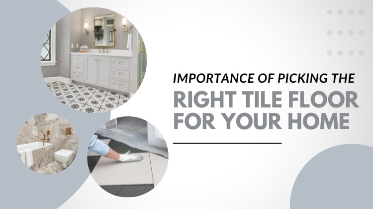 Handyman in McKinney Explains the Variety of Bathroom Tile Floor Options