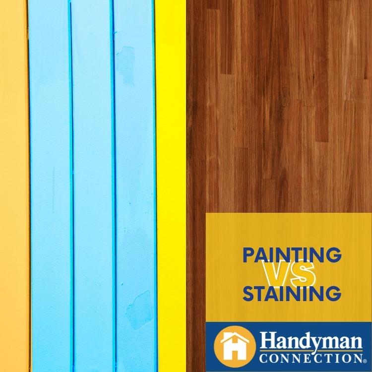 painting vs staining