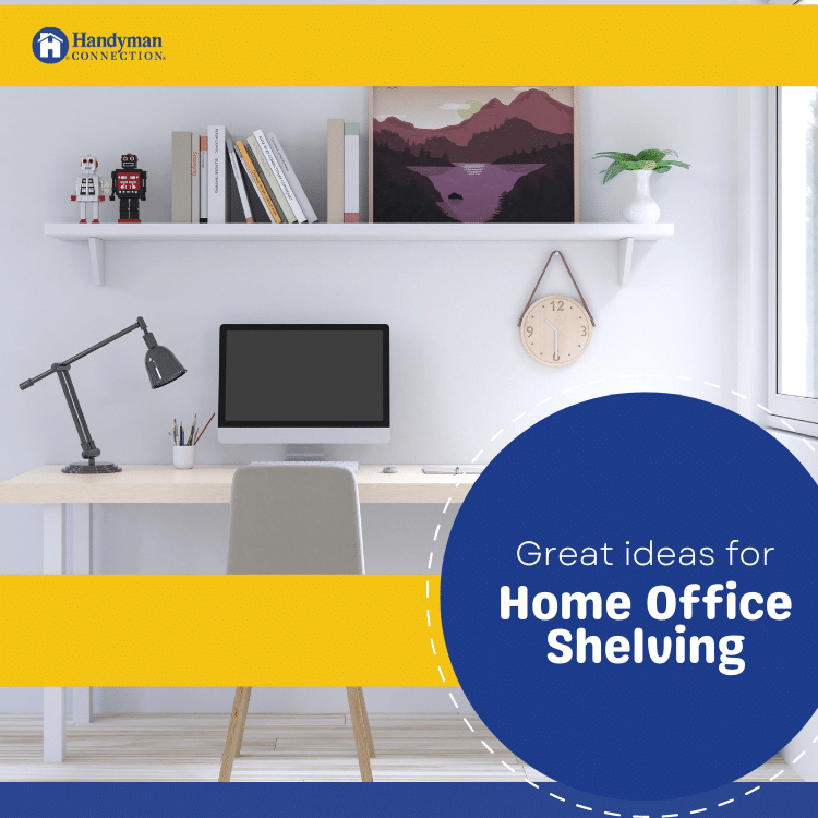 Great shelving ideas for your home office