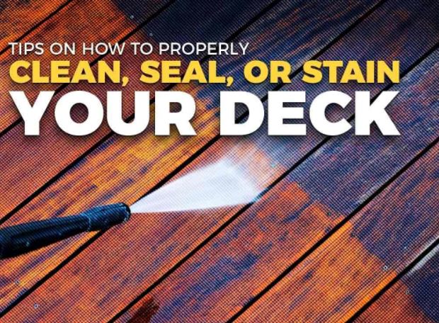 Tips on How to Properly Clean Your Deck