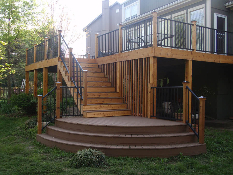 home deck project completed by Handyman Connection of Overland Park