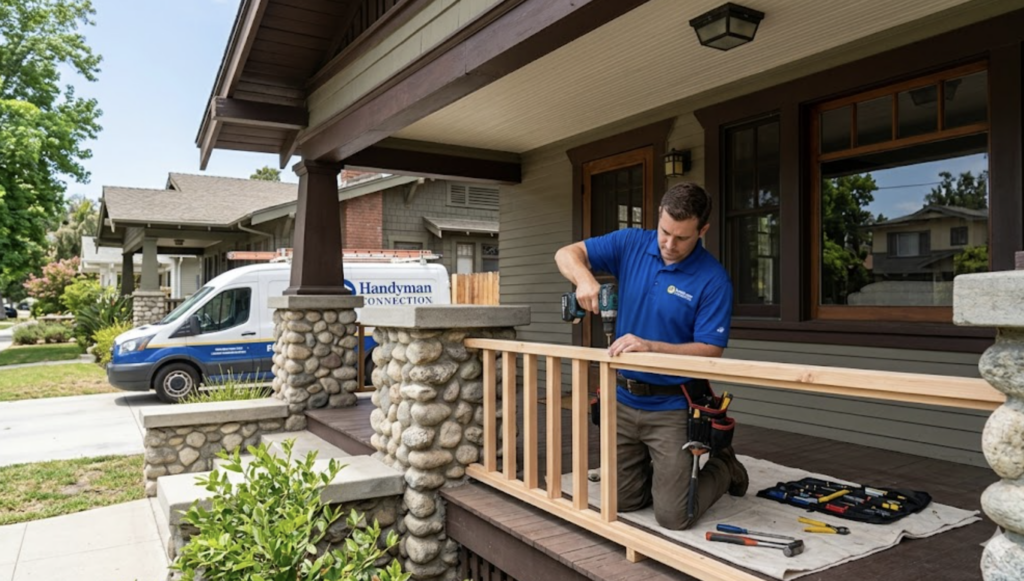 Handyman Connection professional providing historic home restoration services Pasadena near the Rose Bowl.