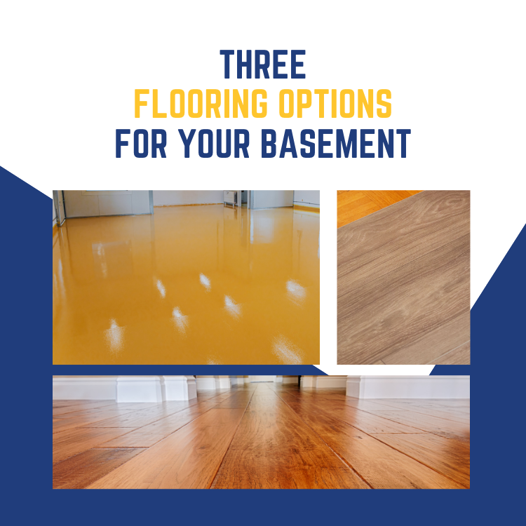 Flooring options for your basement