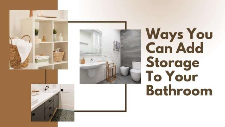 Simplify and Organize: Transform Your Red Deer Bathroom with Handyman Storage Solutions
