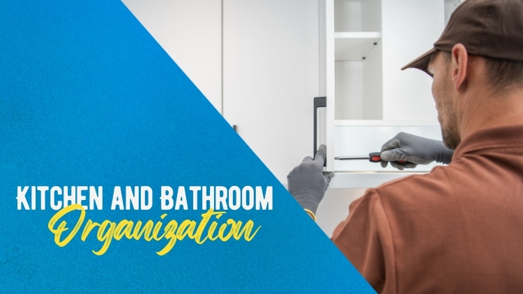 Cabinet Installation- Kitchen and Bathroom Organization with Handyman Services in Red Deer