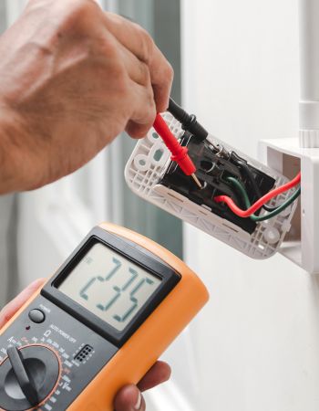 Checking electrical outlets