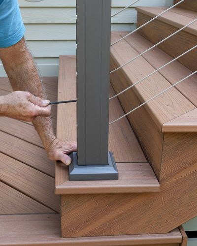 Upgrading or Tightening Deck Hardware