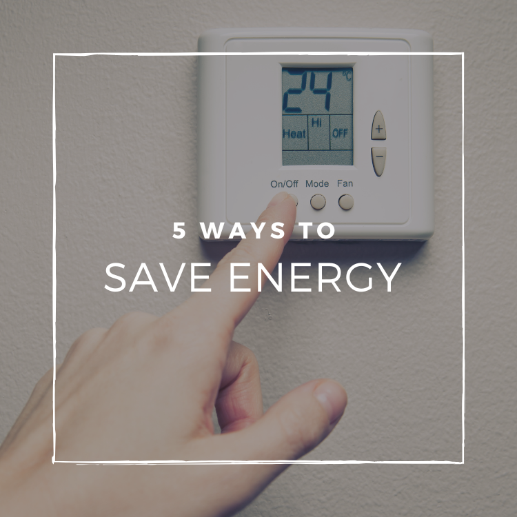 ways to save energy in your home