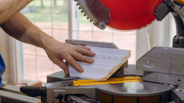 Securing the Moulding and Building the Full Feature Wall