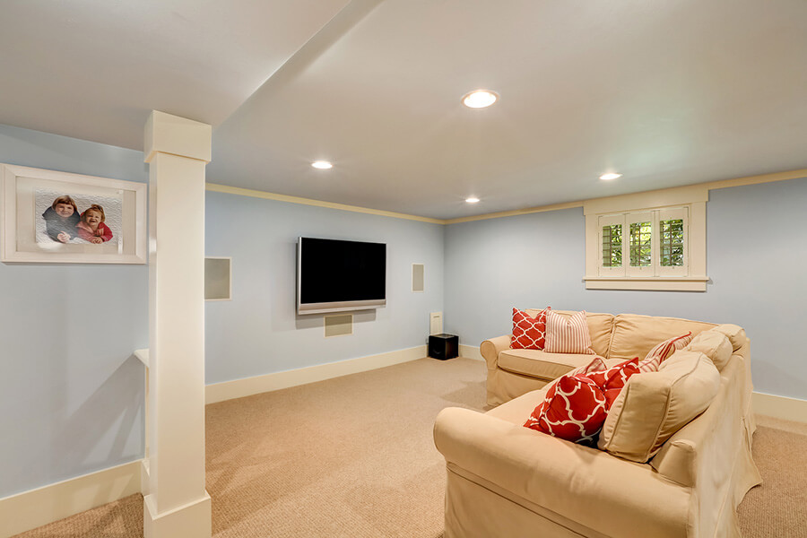 basement remodeling in Auburn Hills, MI