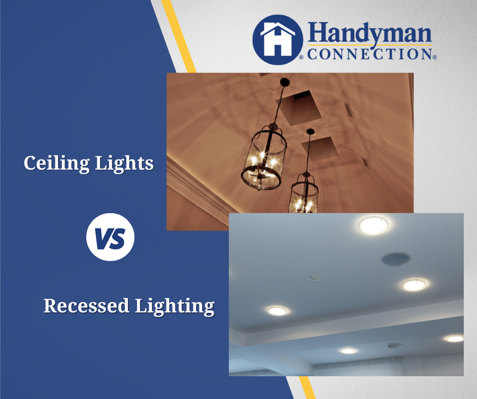 Ceiling Lights vs Recessed Lighting