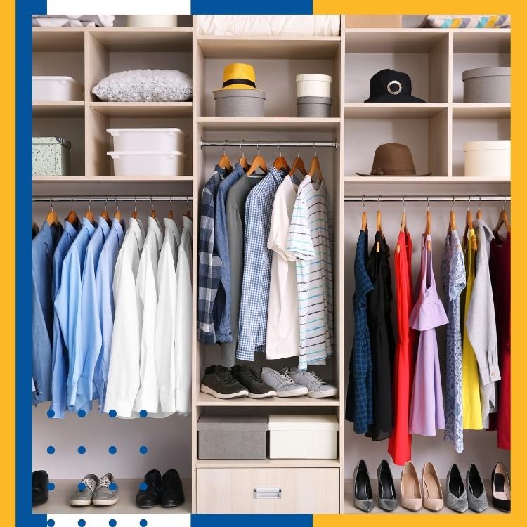 Benefits of organized closet