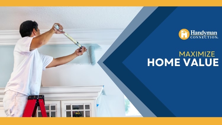 Maximize Home Value and Attract Buyers with a Flawless Paint Job from Handyman Connection!