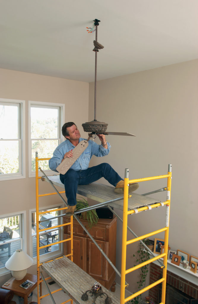 ceiling fan installation