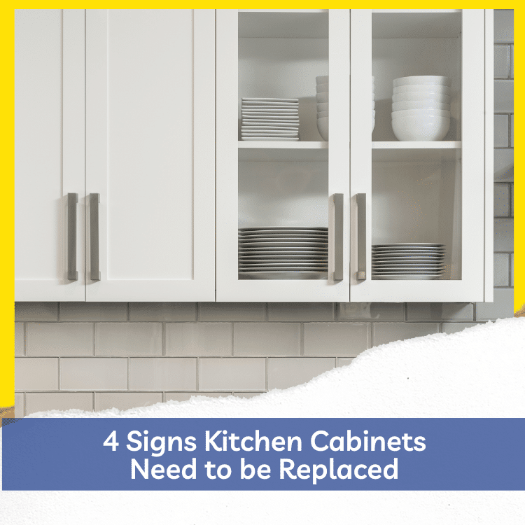 Signs you need to replace your kitchen cabinets