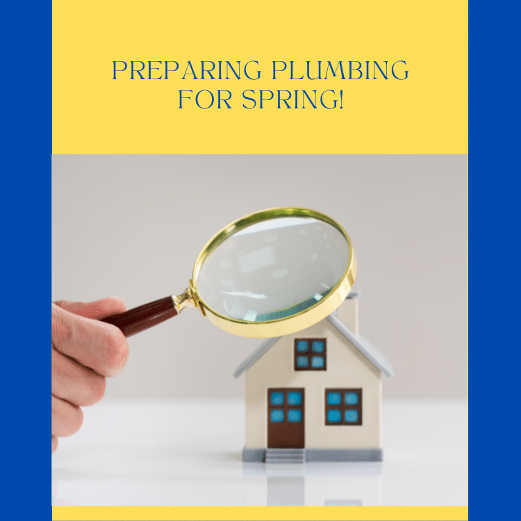 Inspect plumbing for spring