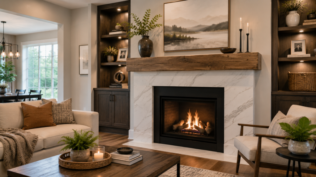 Electric Fireplace Integration