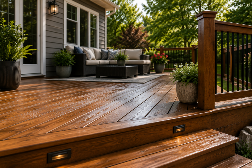 Professional Deck Staining