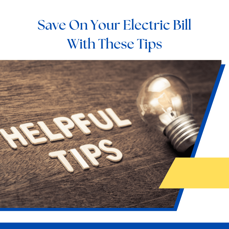 Save electricity with these tips