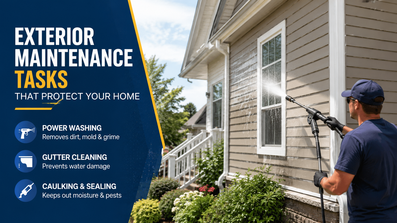 Exterior Maintenance Tasks That Protect Your Home