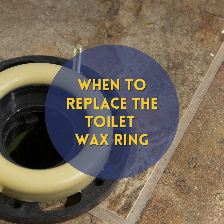 When to replace toilet wax ring