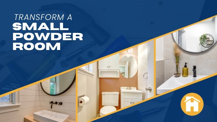 Transform a Small Powder Room With Handyman Connection in Victoria