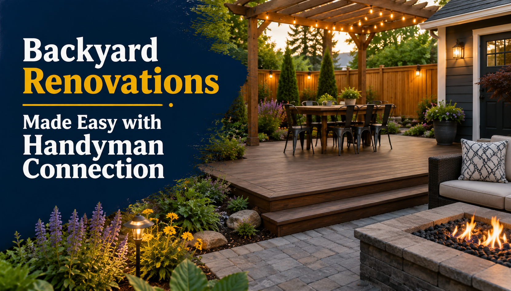Backyard Renovations Made Easy with Handyman Connection